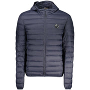 Cavalli Class Blue Polyester Shell Jacket