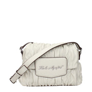 Karl Lagerfeld Gray Polyester Crossbody Bag
