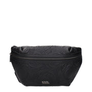 Karl Lagerfeld Black Polyethylene Backpack