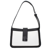 Karl Lagerfeld White Leather Shoulder Bag