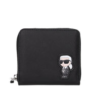 Karl Lagerfeld Black Polyethylene Wallet