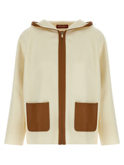 Max Mara White Virgin Wool Coat