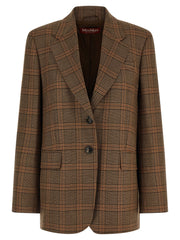 Max Mara Brown Wool Blazer