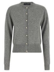 Dolce & Gabbana Gray Cashmere Cardigan