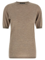 Fabiana Filippi Beige Cashmere Cardigan