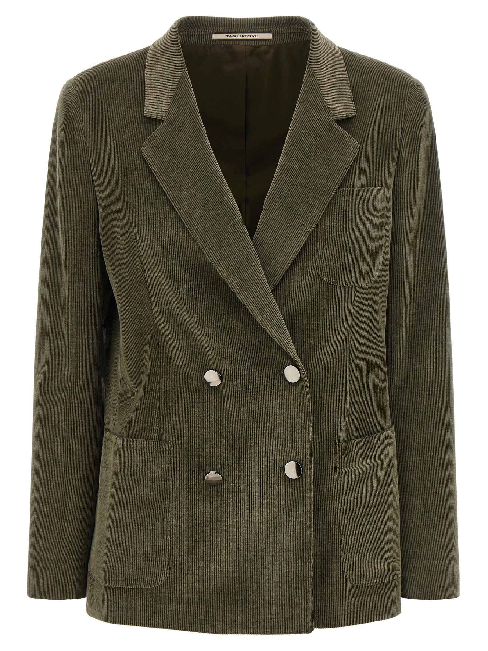 Tagliatore Bicolor Cotton Blazer for Women