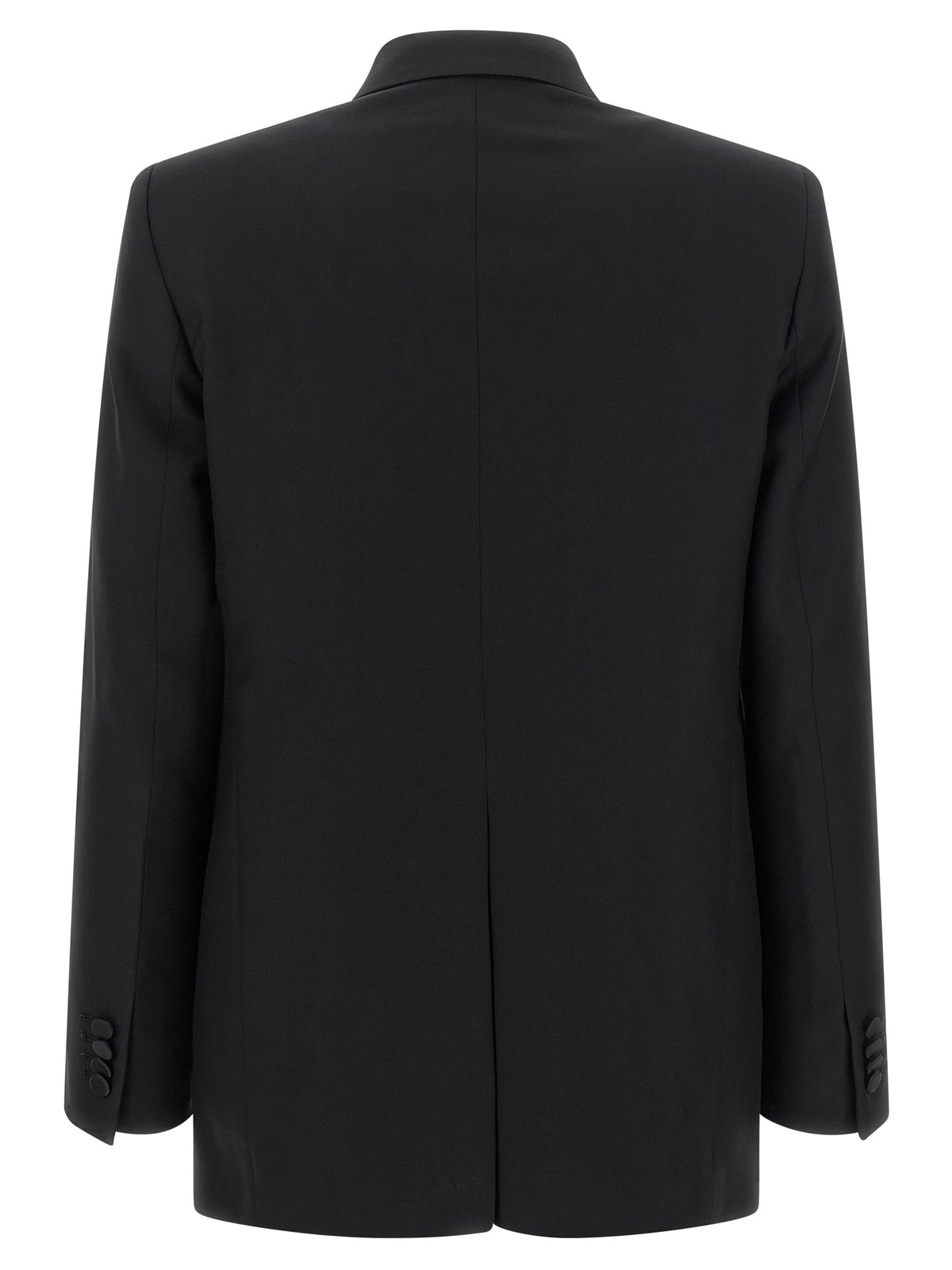 Tagliatore Black Virgin Wool Blazer for Women