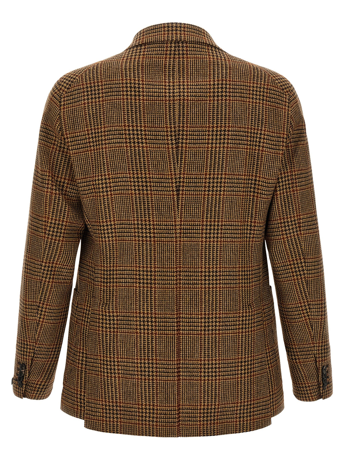 Tagliatore Brown Virgin Wool Blazer