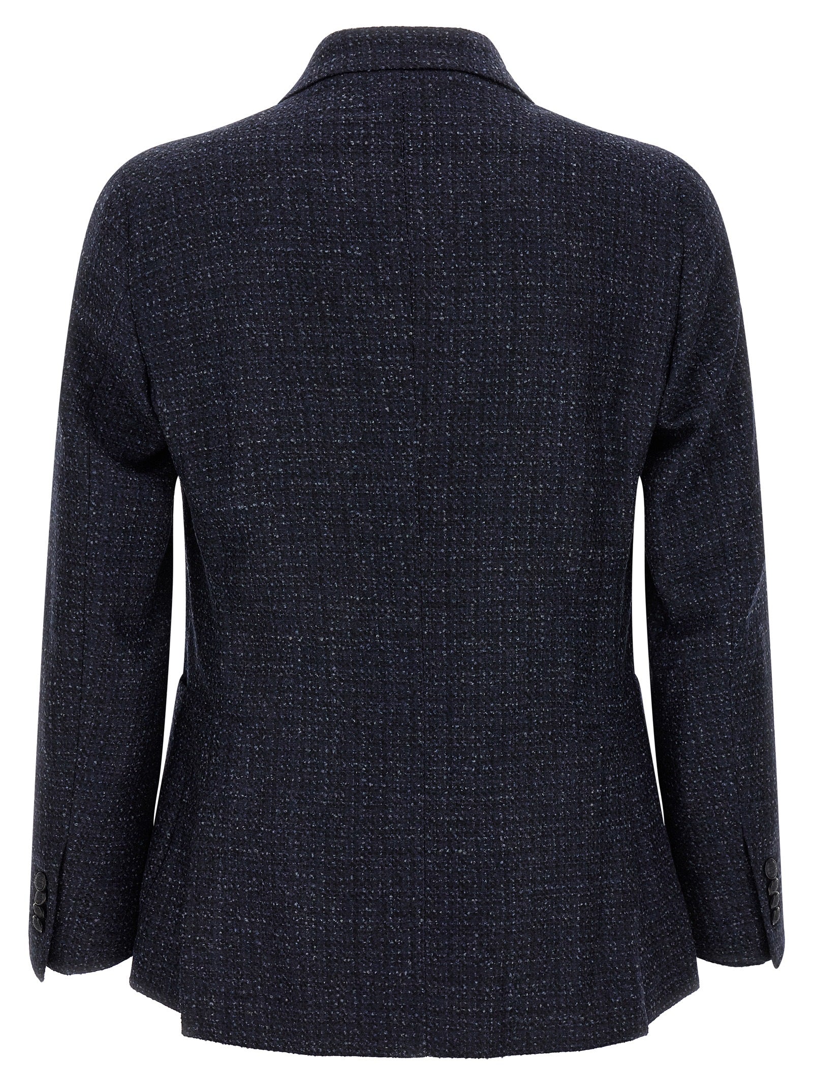 Tagliatore Blue Virgin Wool Blazer for Men