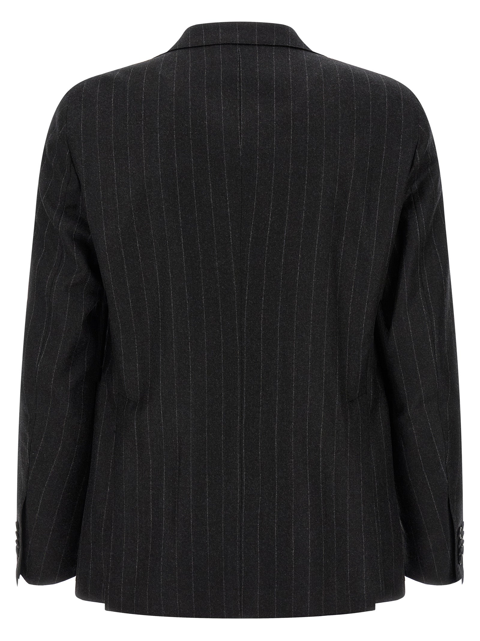 Tagliatore Gray Virgin Wool Two-Piece Suit for Men