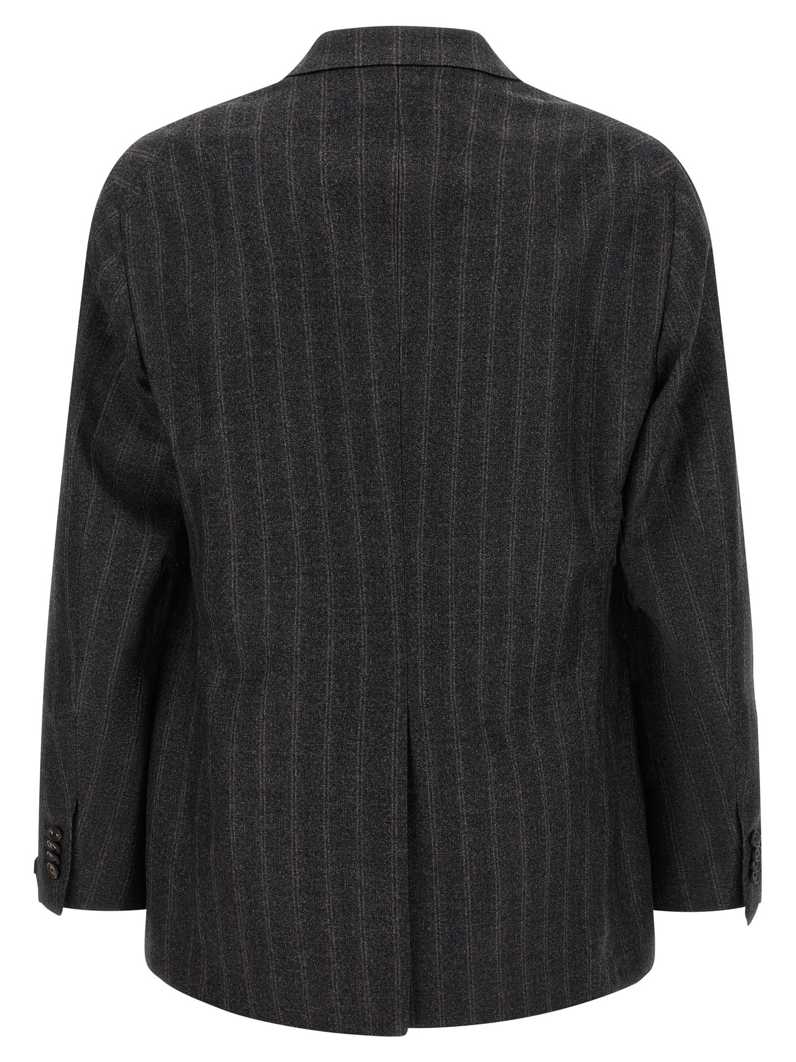 Tagliatore Gray Virgin Wool Two-Piece Suit for Men