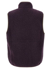 Moncler Purple Polyester Sleeveless Jacket