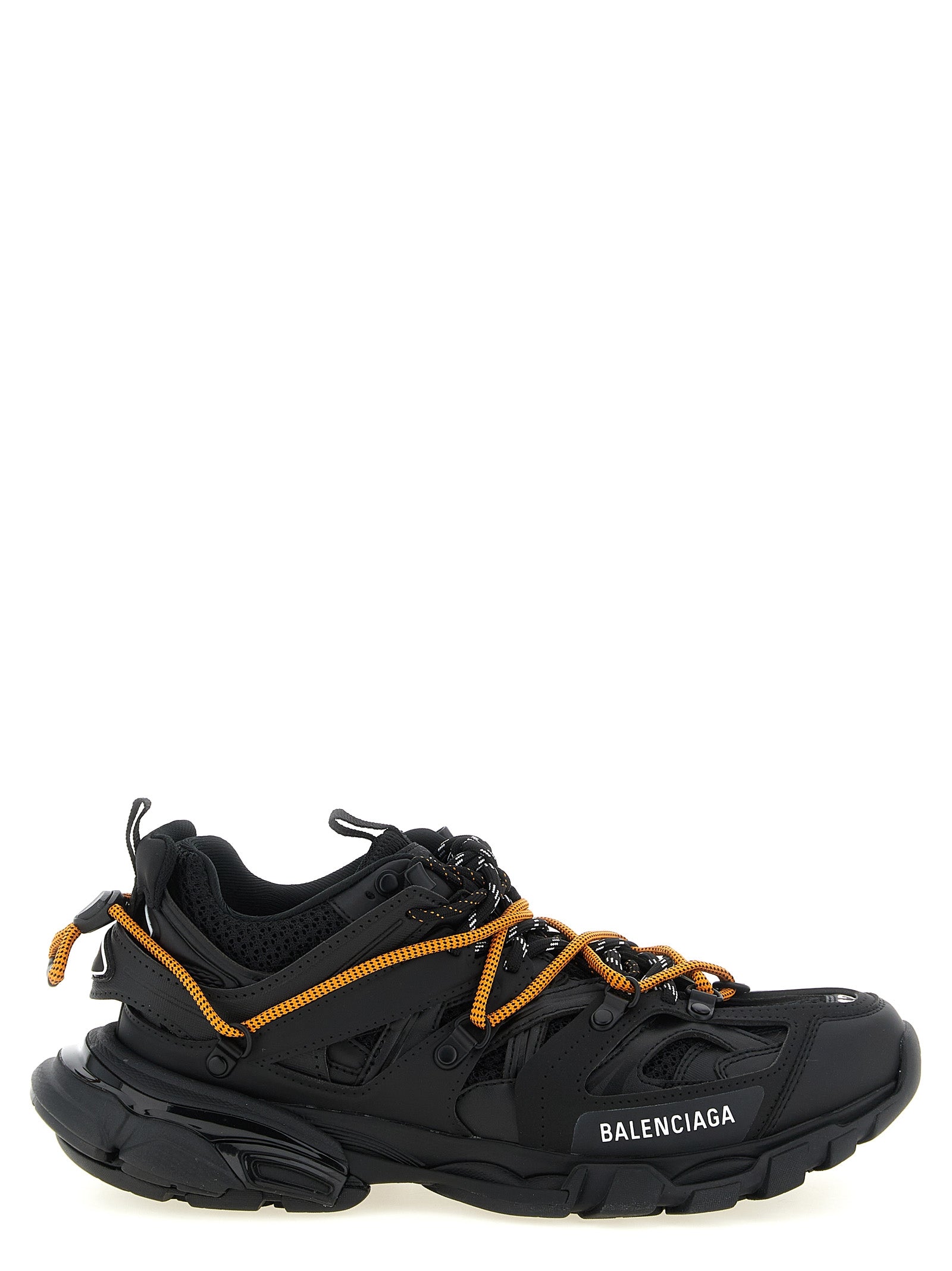 Balenciaga Black Polyethylene Athletic Sneakers for Men
