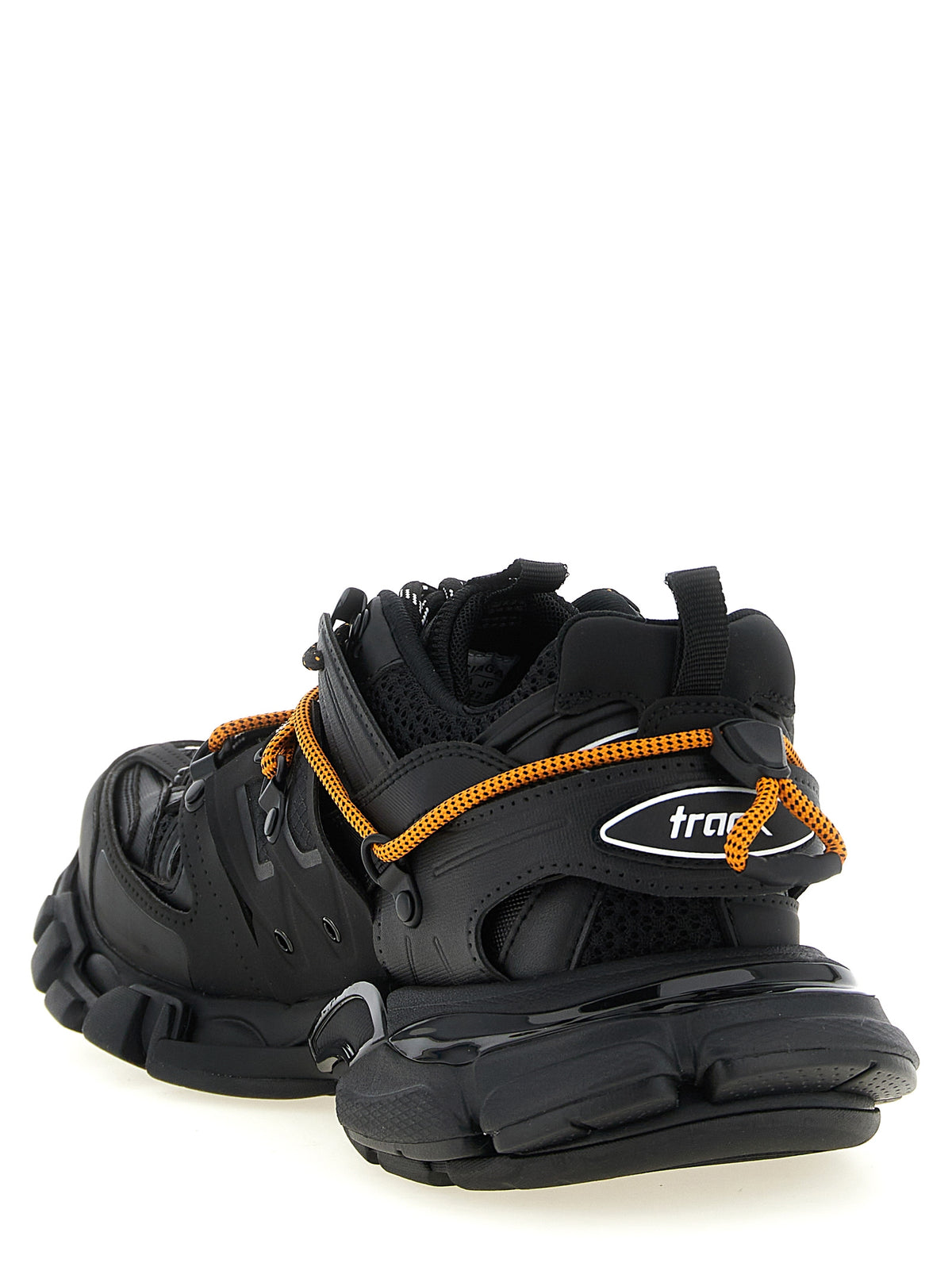 Balenciaga Black Polyethylene Athletic Sneakers for Men