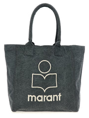 Isabel Marant Black Cotton Tote Bag