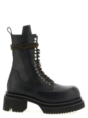 Rick Owens Black Calfskin Chelsea Boots