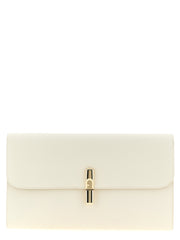 Furla White Calfskin Clutch Bag