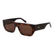 Gant Unisex Rectangle Sunglasses – Brown Plastic