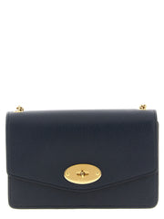Mulberry Blue Calfskin Crossbody Bag