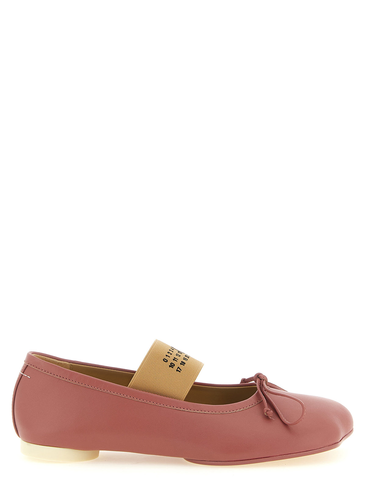 MM6 Maison Margiela Multicolor Lambskin Ballet Flats for Women