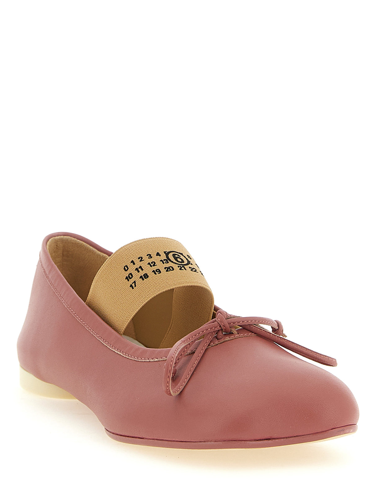 MM6 Maison Margiela Multicolor Lambskin Ballet Flats for Women