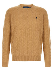 Polo Ralph Lauren Beige Wool Cardigan