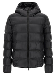 Moncler Black Polyamide Full-Length Jacket