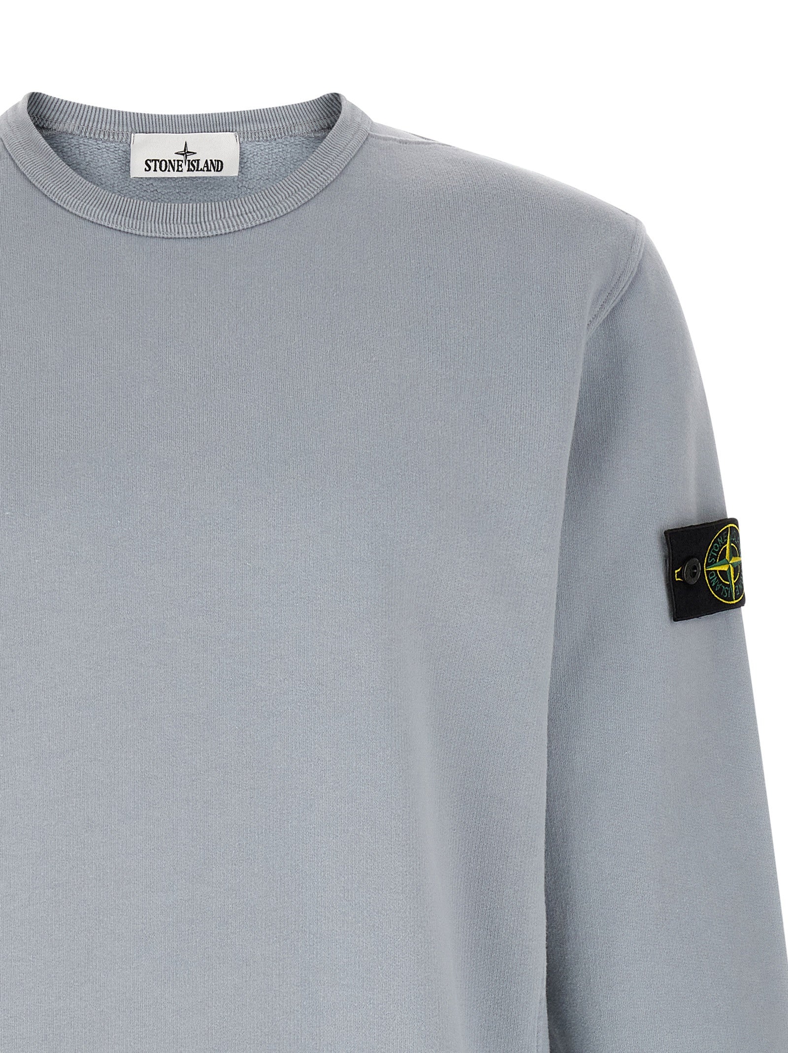 Stone Island Gray Cotton Sweatshirt for Men