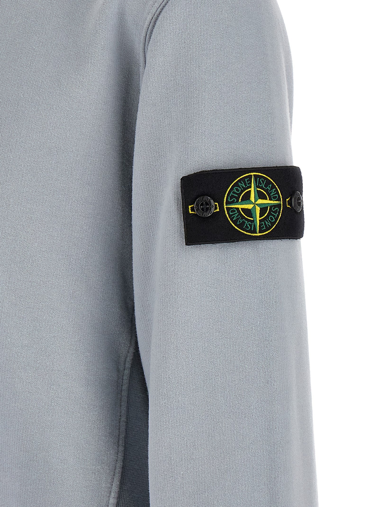 Stone Island Gray Cotton Sweatshirt for Men