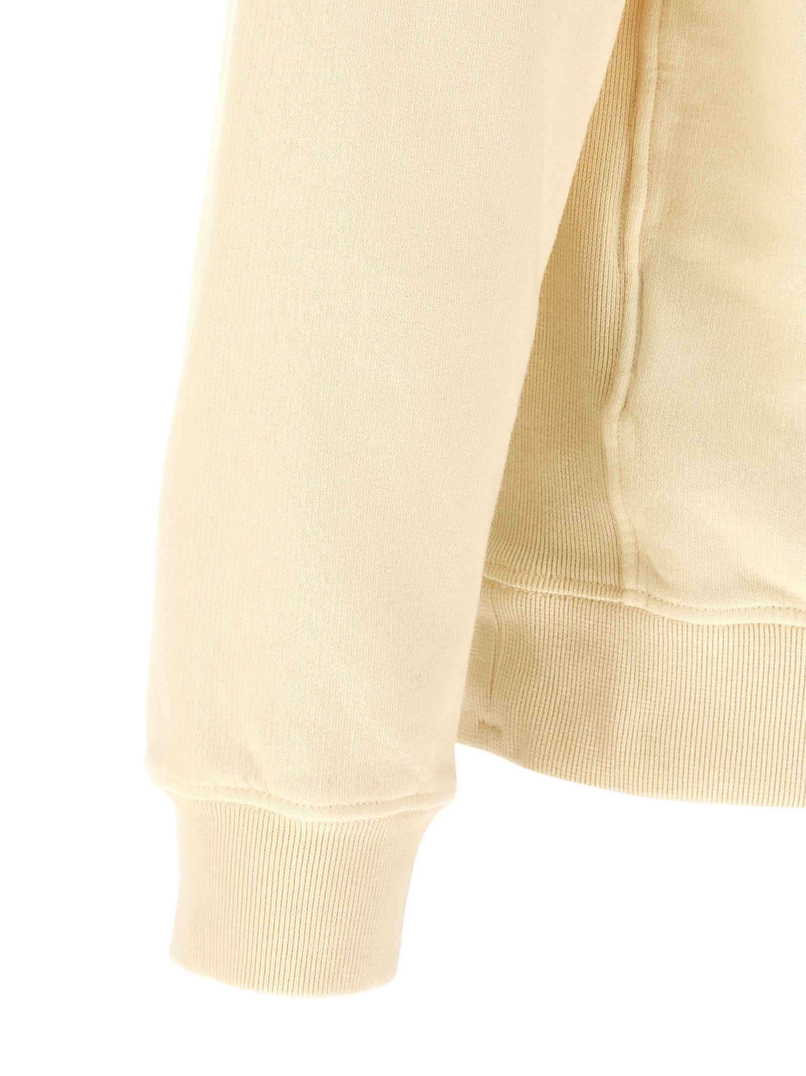 Stone Island White Cotton Sweatshirt for Men