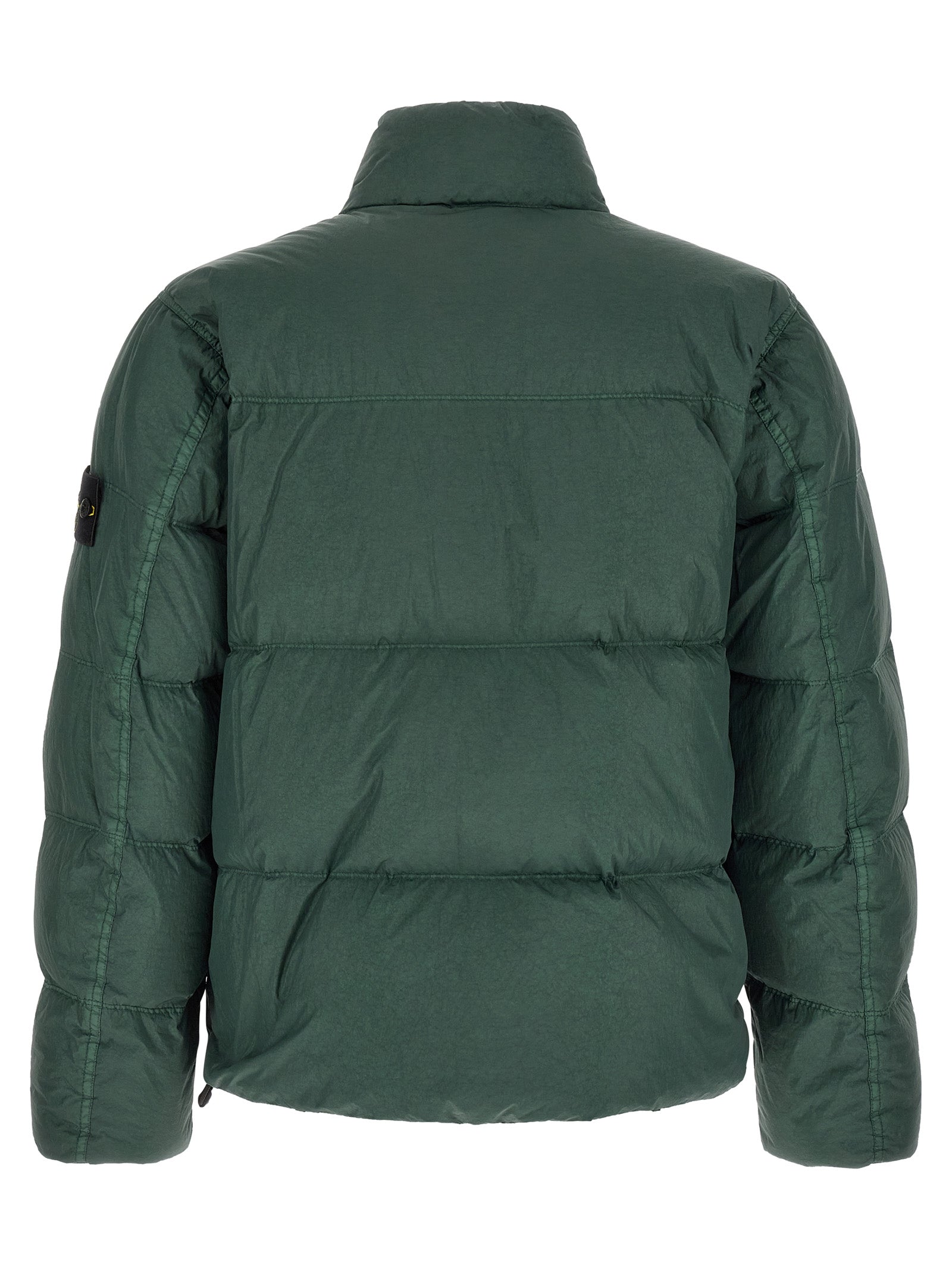 Stone Island Bicolor Polyamide Full-Length Jacket for Men