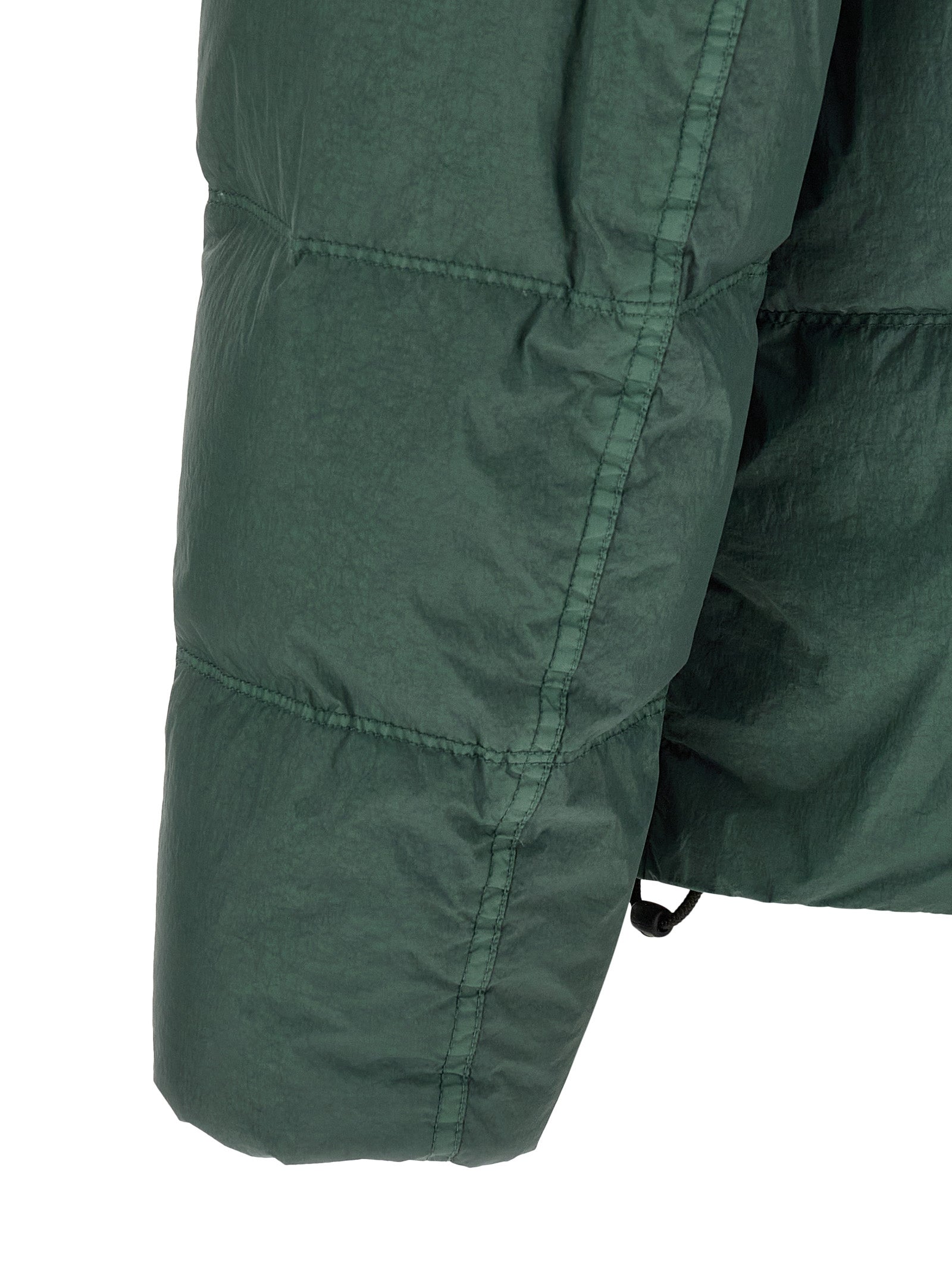 Stone Island Bicolor Polyamide Full-Length Jacket for Men