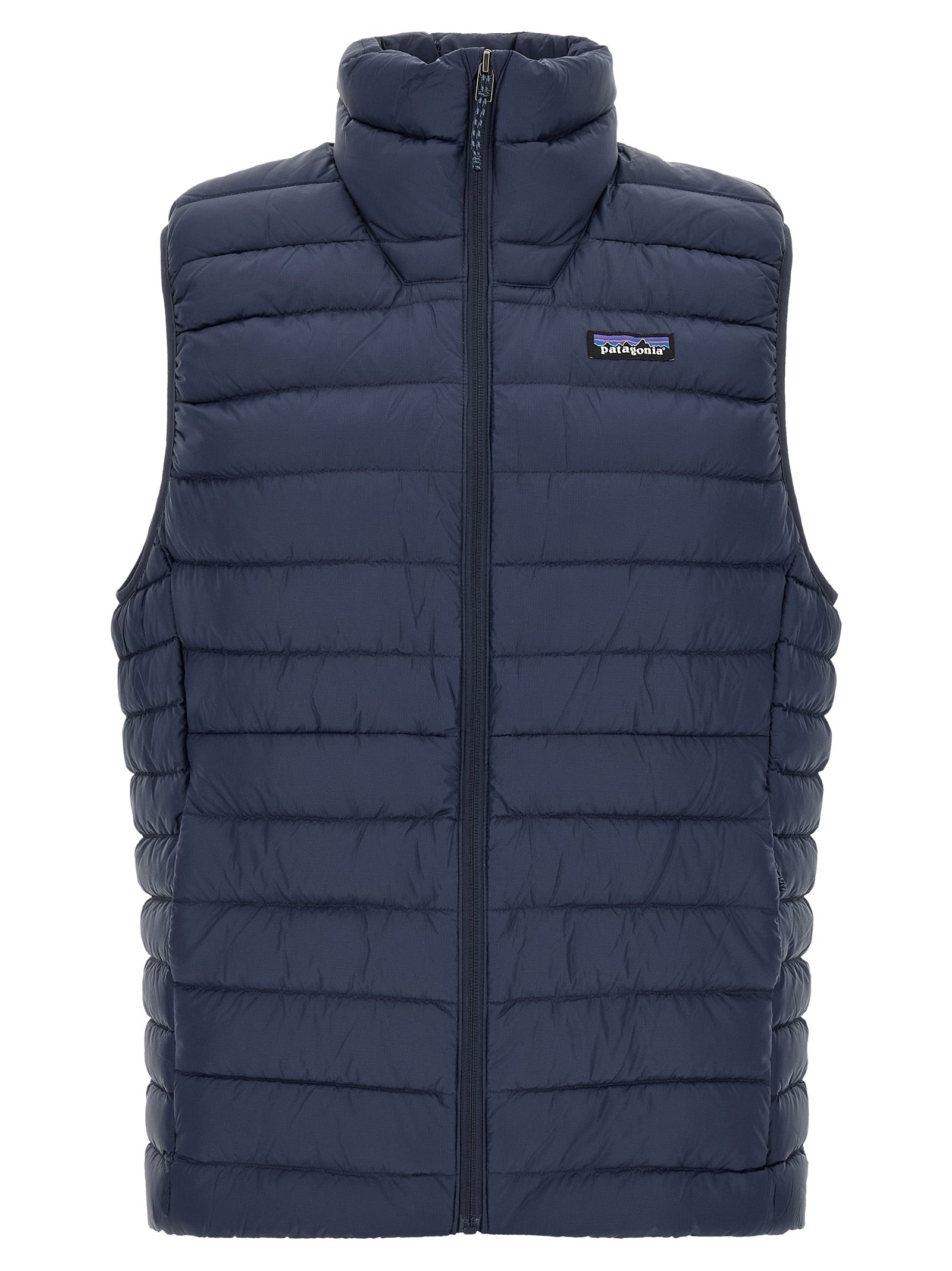 Patagonia Blue Nylon Sleeveless Jacket for Men