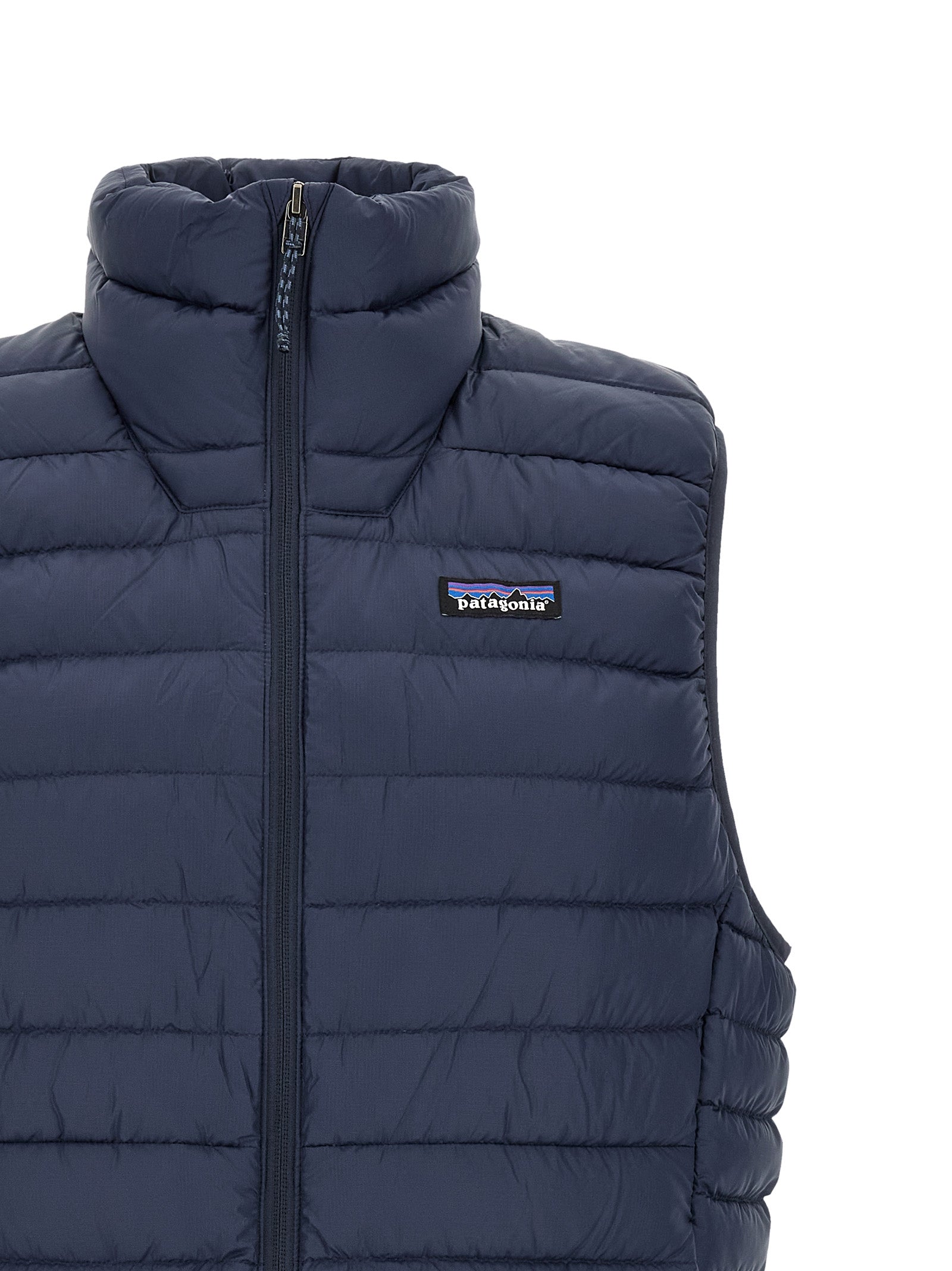 Patagonia Blue Nylon Sleeveless Jacket for Men