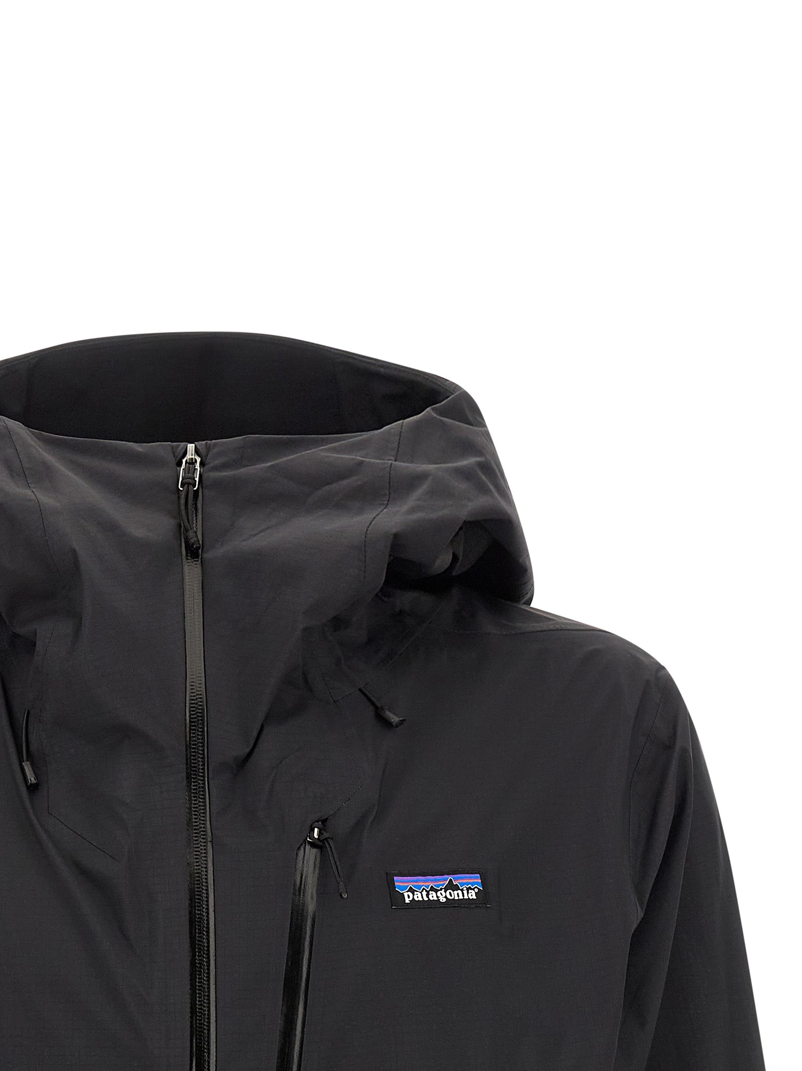 Patagonia Black Nylon Shell Jacket for Men