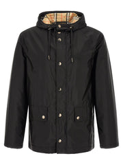 Burberry Black Polyamide Shell Jacket for Men