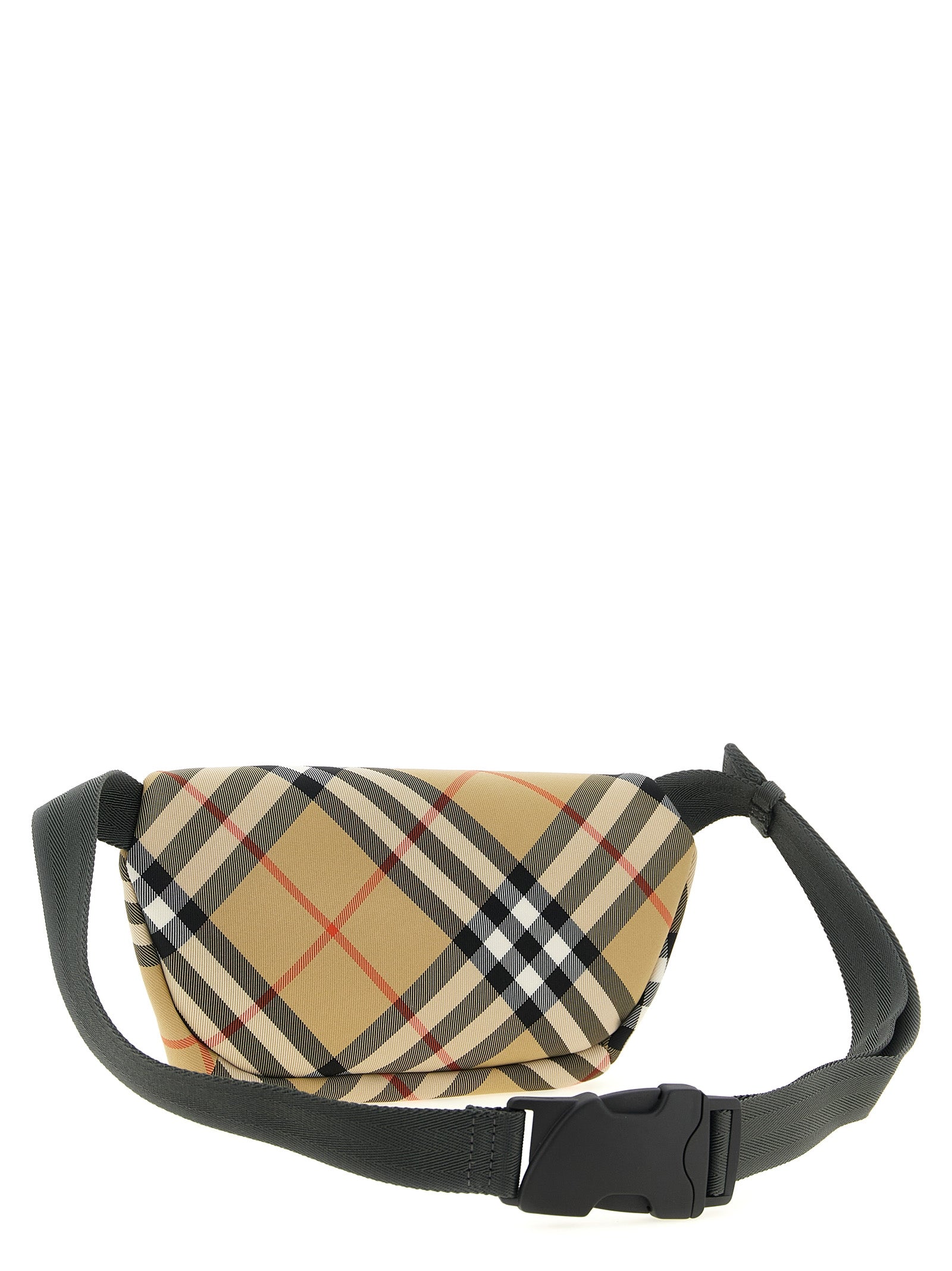 Burberry Beige Polyester Crossbody Bag for Men