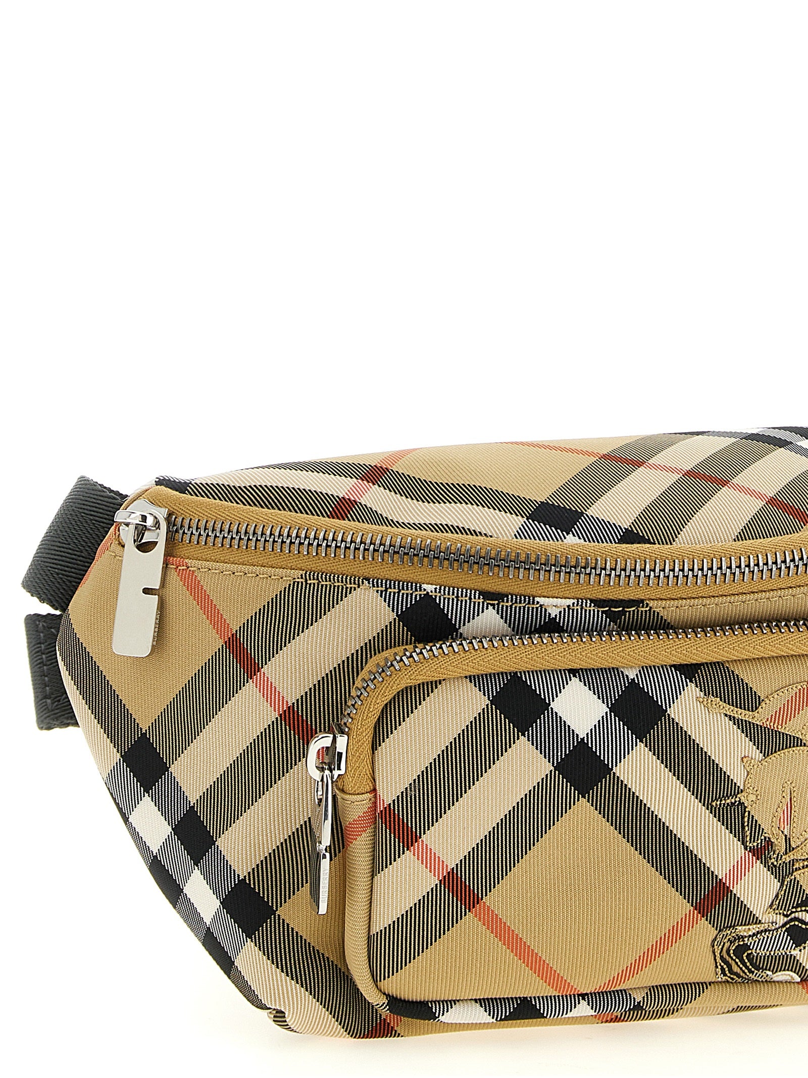 Burberry Beige Polyester Crossbody Bag for Men