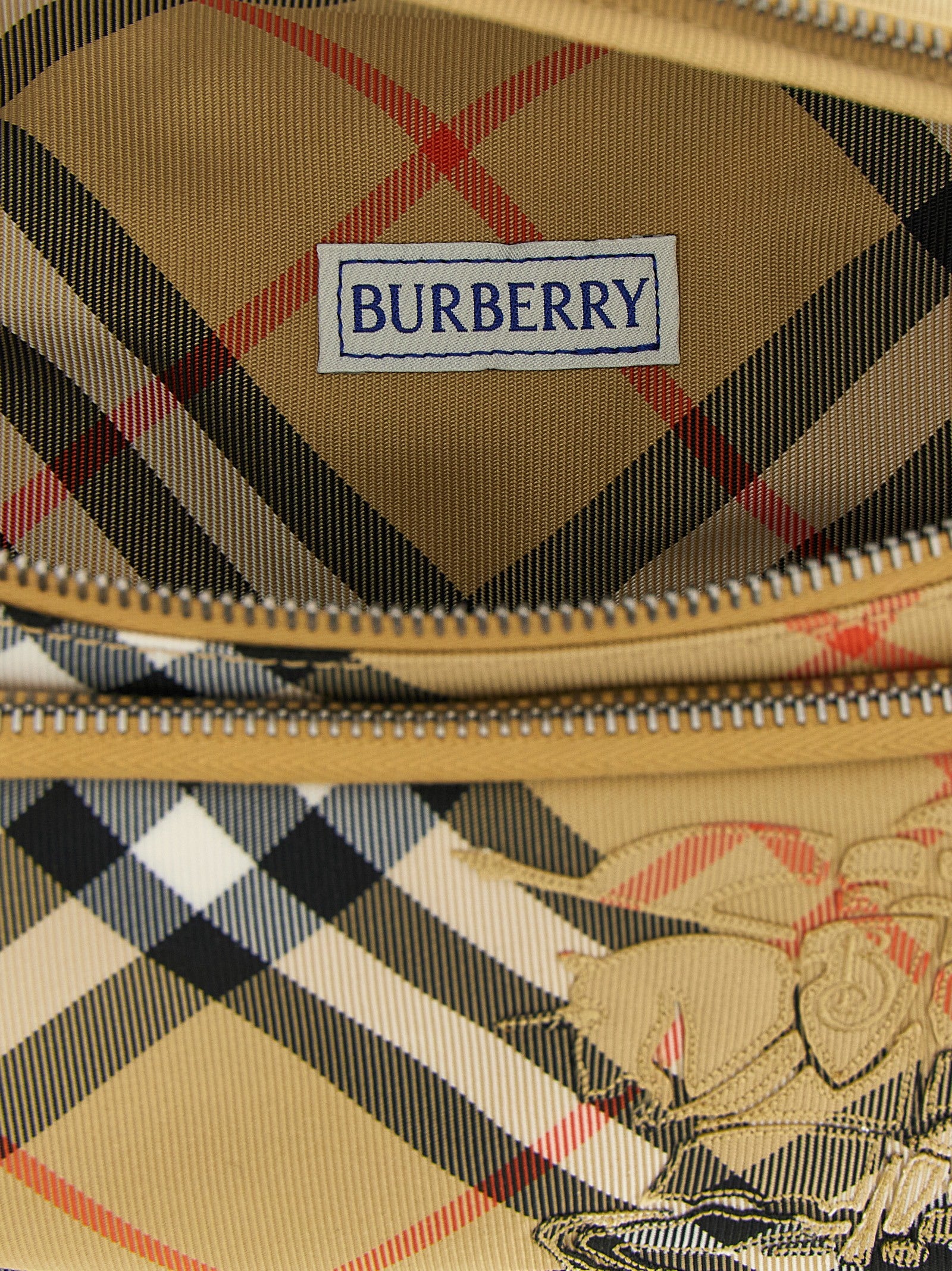 Burberry Beige Polyester Crossbody Bag for Men