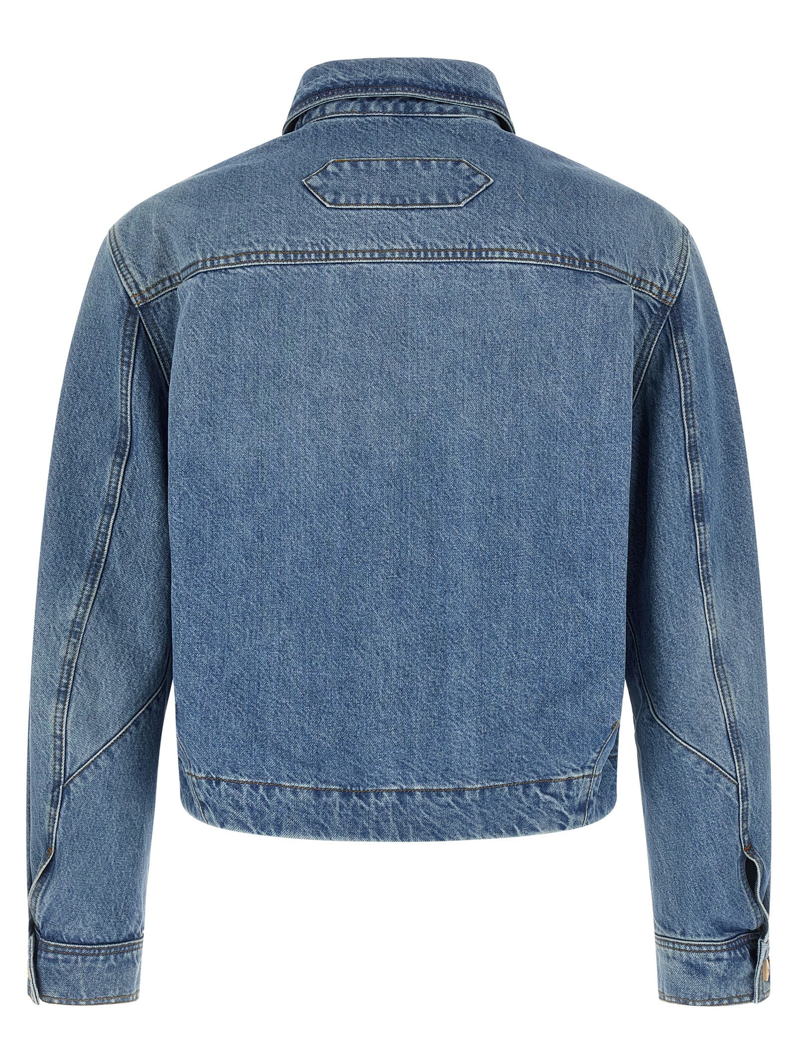 Jacquemus Blue Cotton Denim Jacket for Men