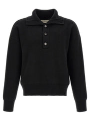 Ami Paris Black Wool Cardigan for Men