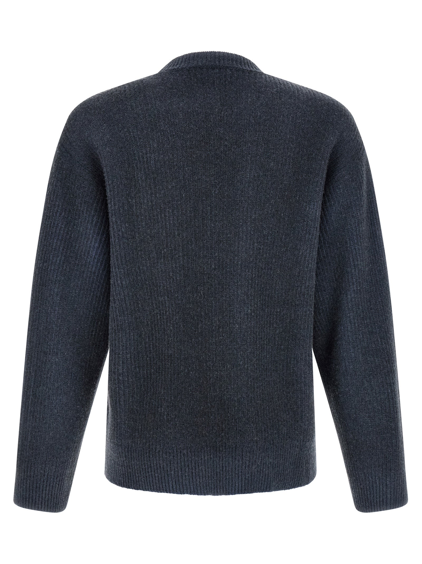 Diesel Blue Wool Cardigan for Men