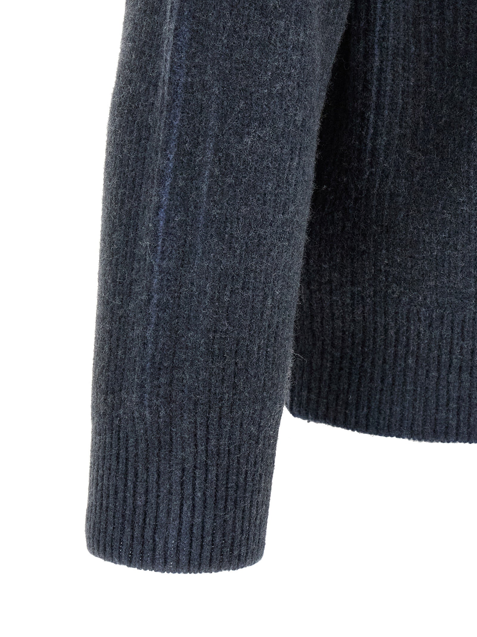 Diesel Blue Wool Cardigan for Men