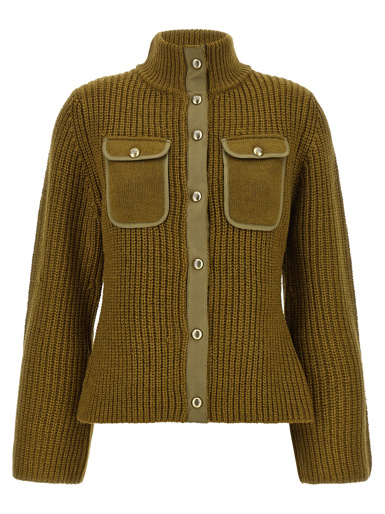 PINKO Bicolor Polyester Cardigan for Women