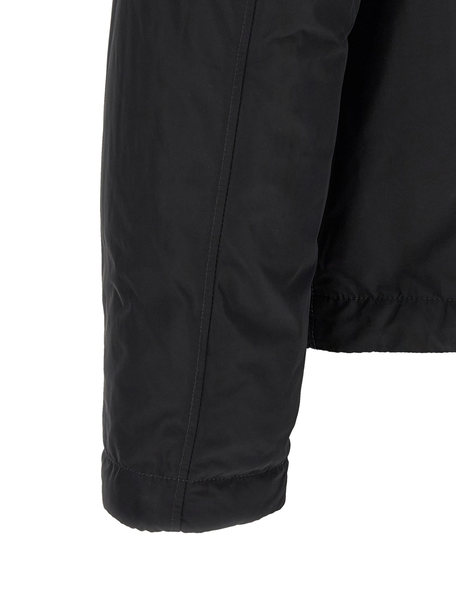 Stone Island Black Polyester Jacket for Men
