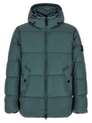 Stone Island Bicolor Polyamide Full-Length Jacket for Men