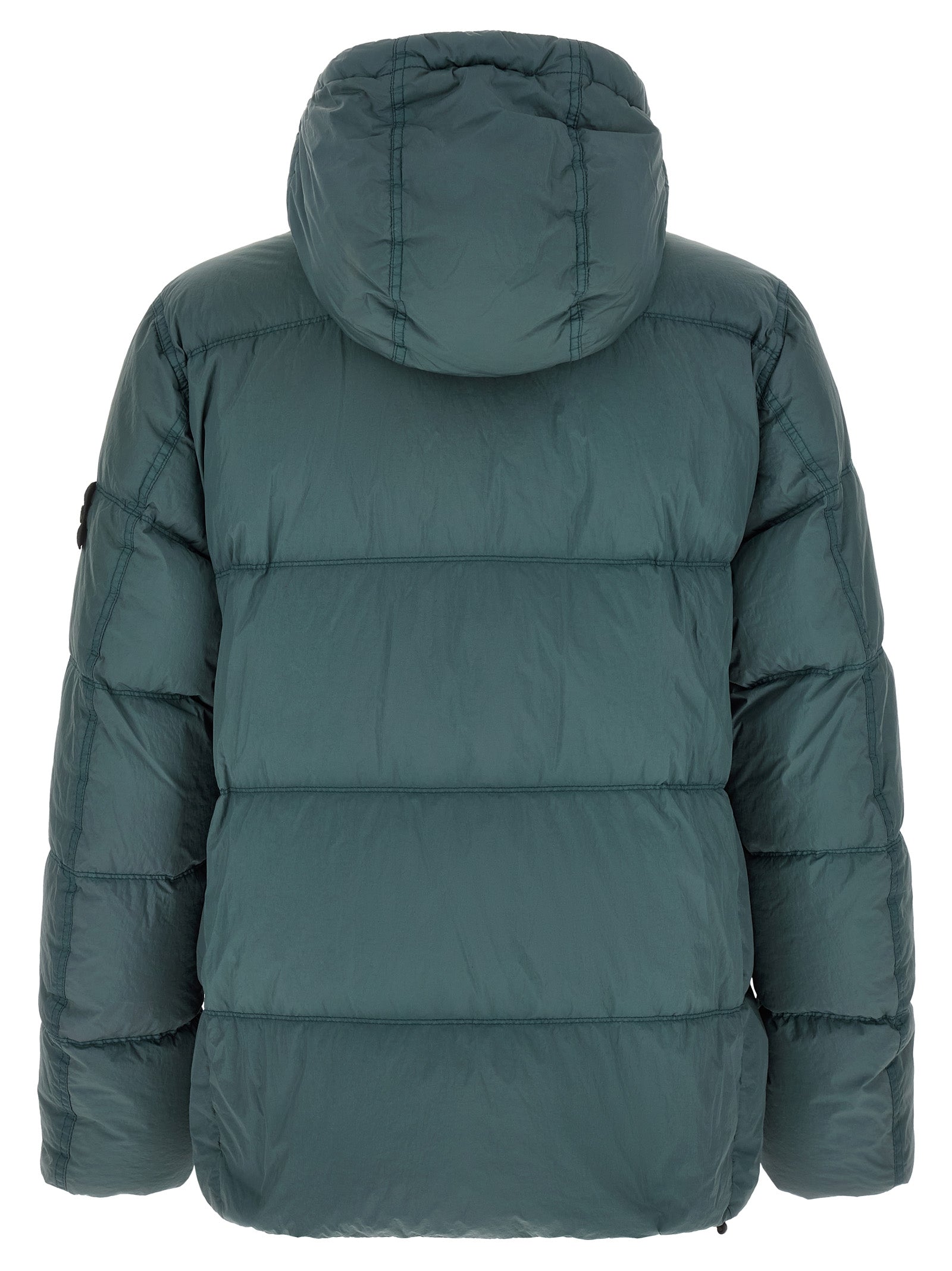 Stone Island Bicolor Polyamide Full-Length Jacket for Men