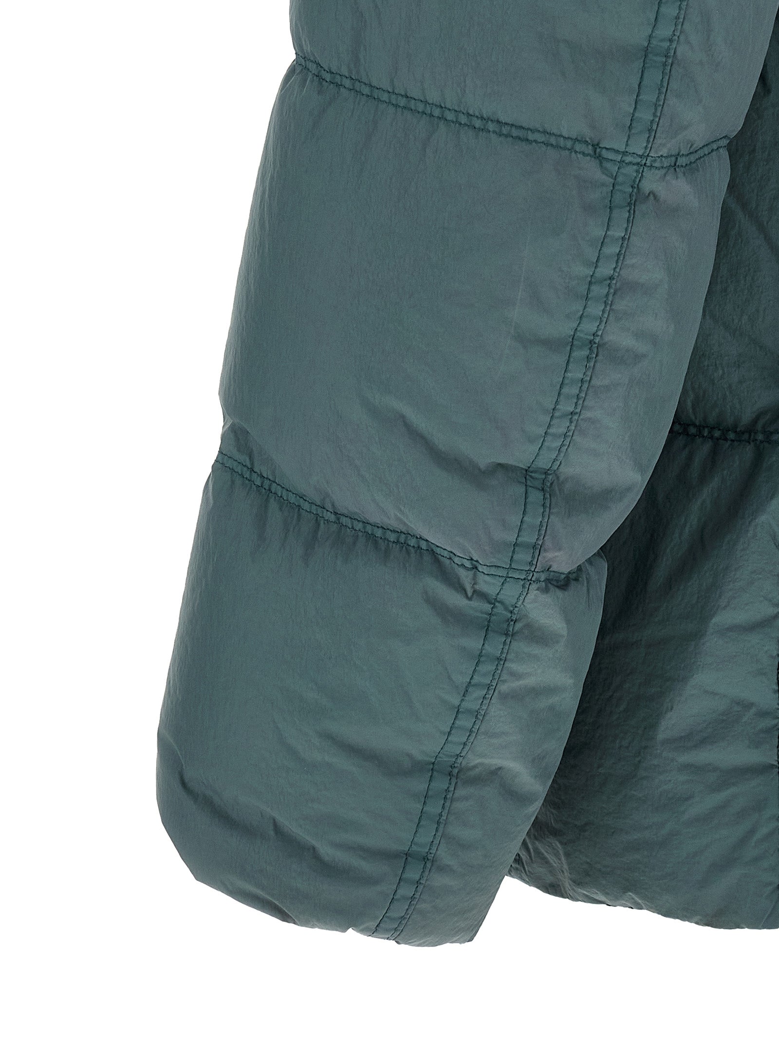 Stone Island Bicolor Polyamide Full-Length Jacket for Men