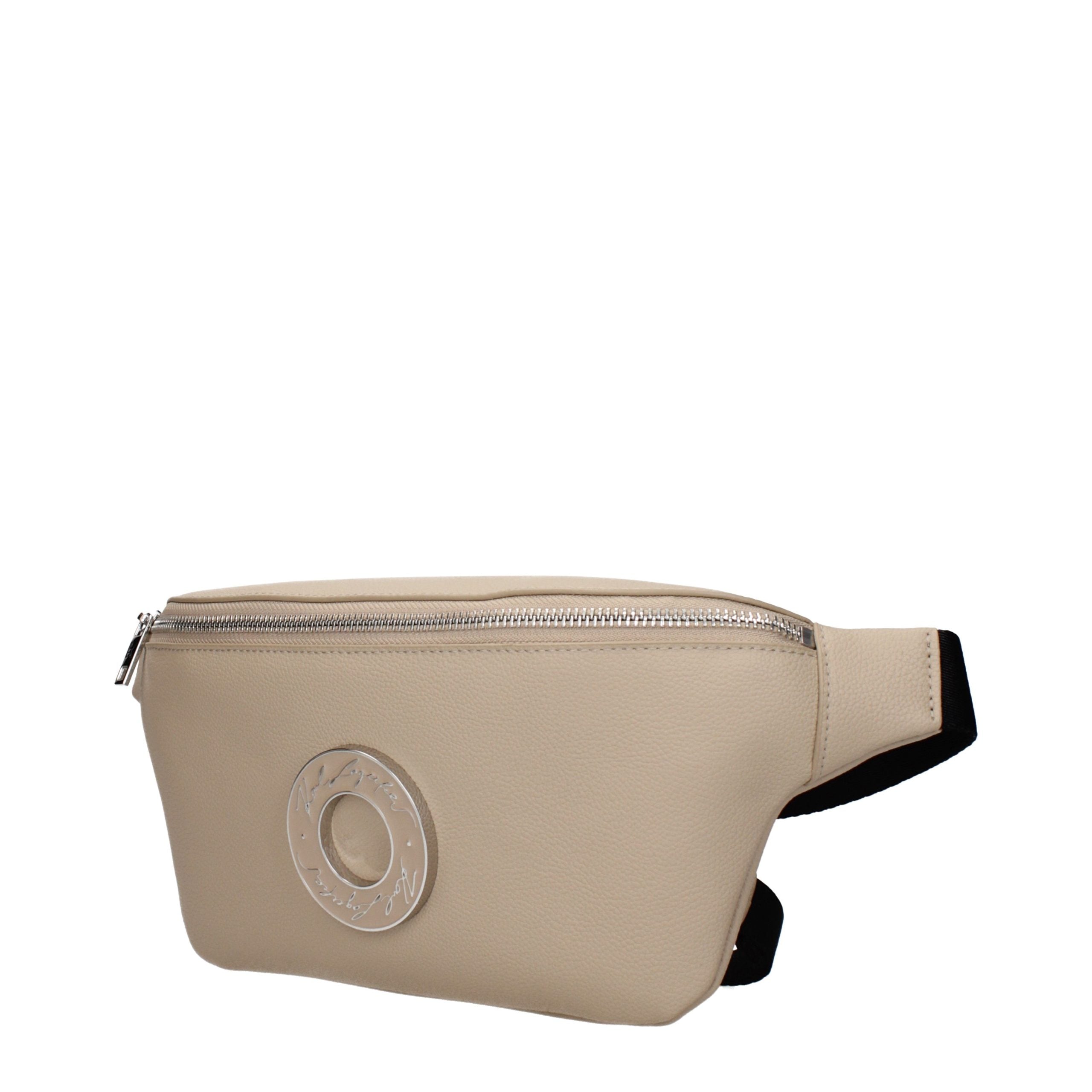Karl Lagerfeld Beige Leather Backpack for Women