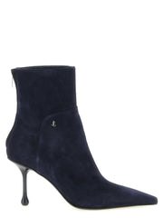 Jimmy Choo Blue Leather Ankle Boots for Women